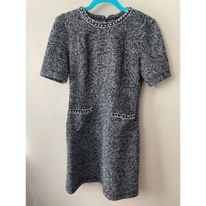 Tahari Arthur S Levine Black & White Dress Size 6P